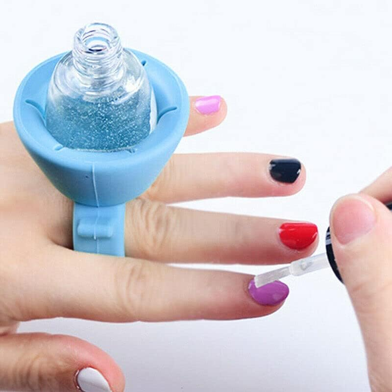The Original Nail Polish Bottle Holder Ring Wearable Nail Varnish Holder AU