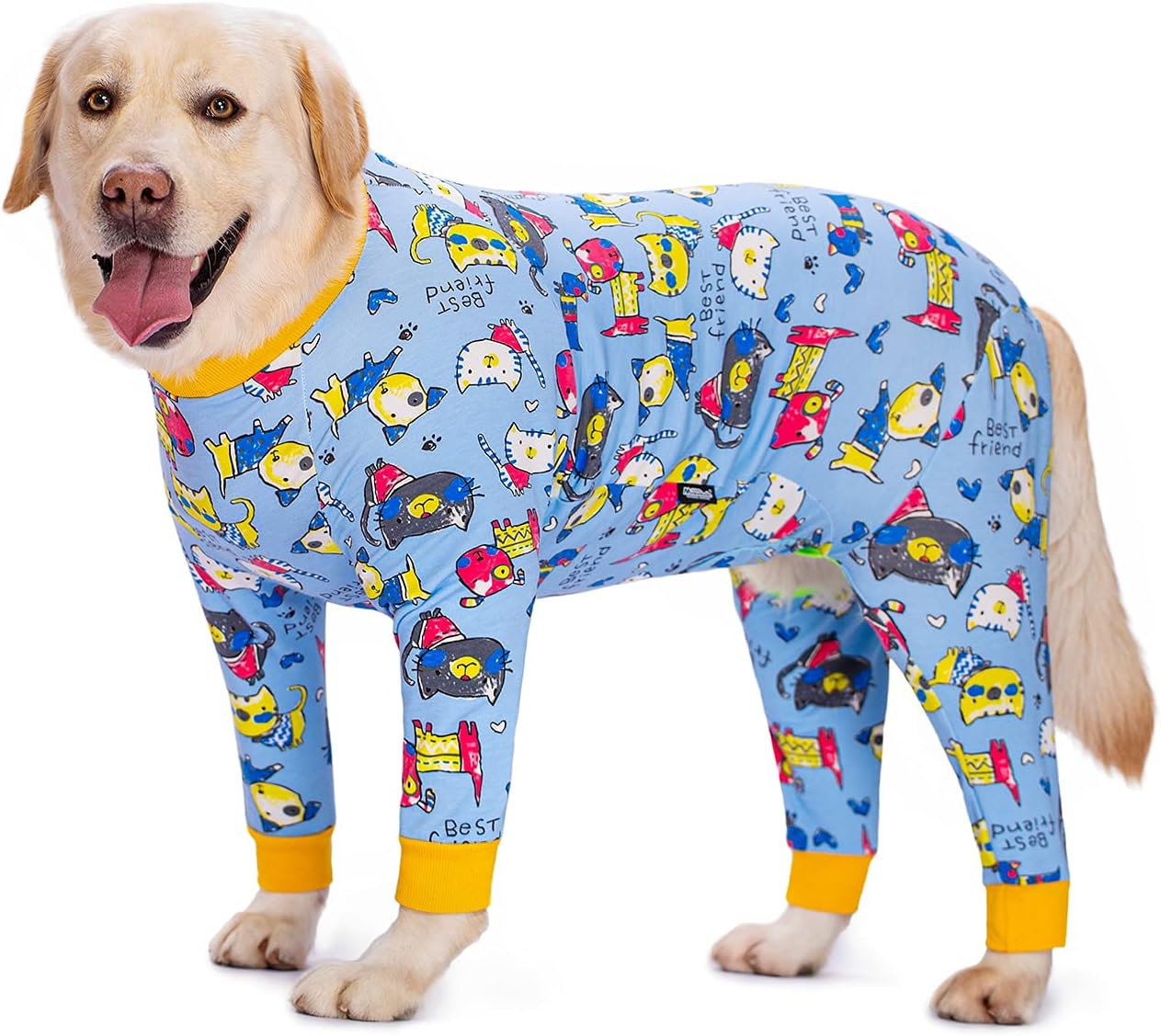 Christmas Surgery Recovery Suit Female Male for Dogs after Surgery Medium Large Dogs Onesie,Lightweight Dog Recovery Suit for Shedding Prevent Licking Surgical Wound,Dog Pajamas Pjs ,Full Belly