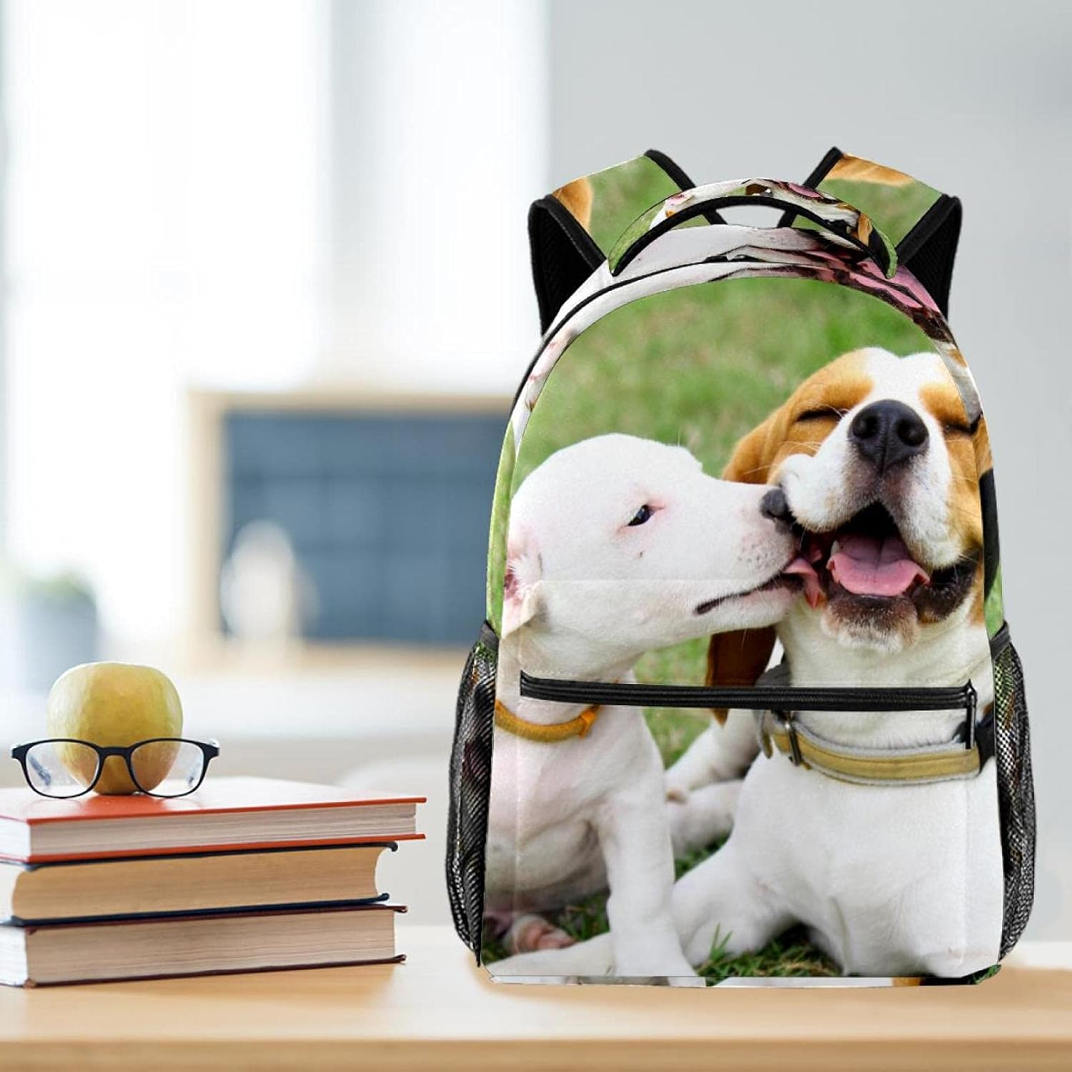 Jack Russell Backpack Students Shoulder Bags Travel Bag College School Tote Backpacks image number 1