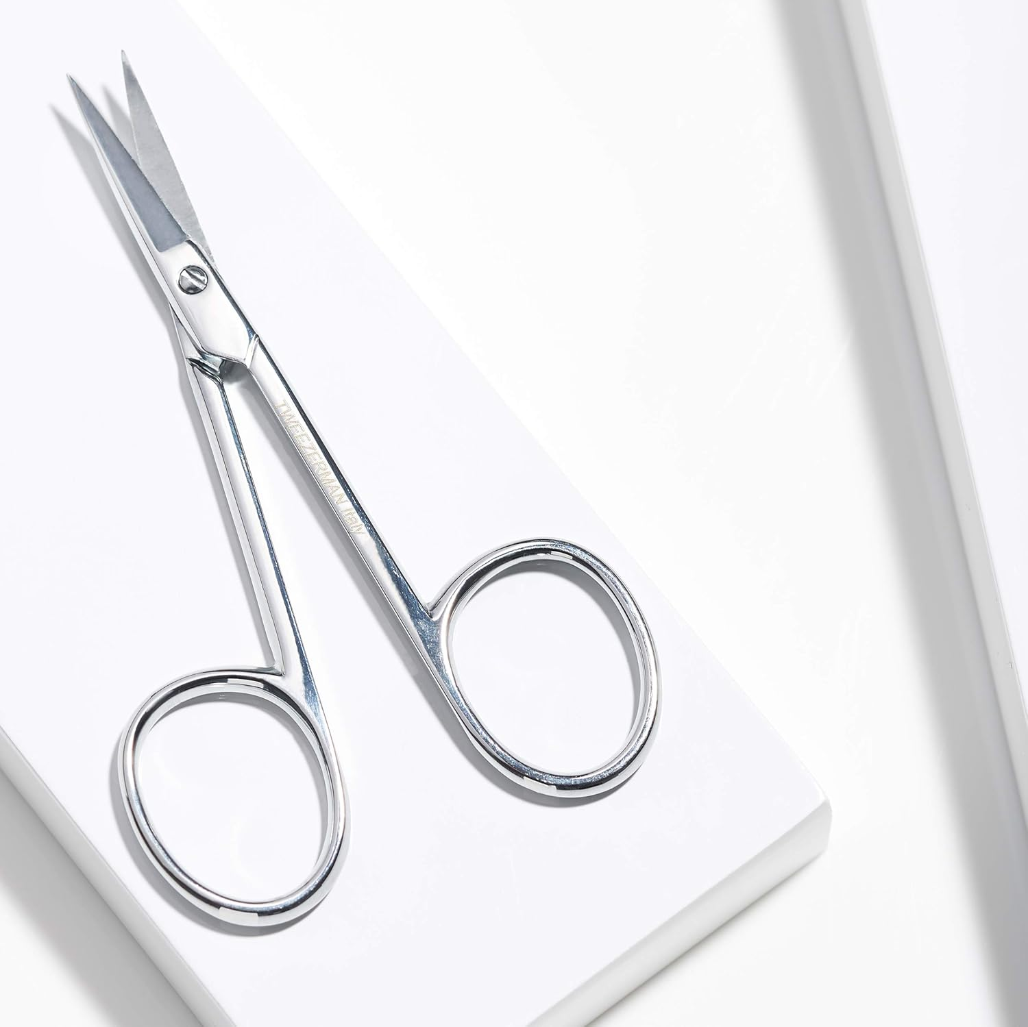 Tweezerman Long Lasting Sharp Cuticle Scissors, Nickle Plated image number 3