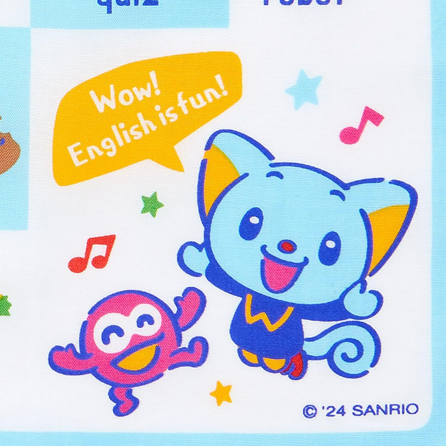 Sanrio 144304 Handkerchief Eddy Cotton image number 3