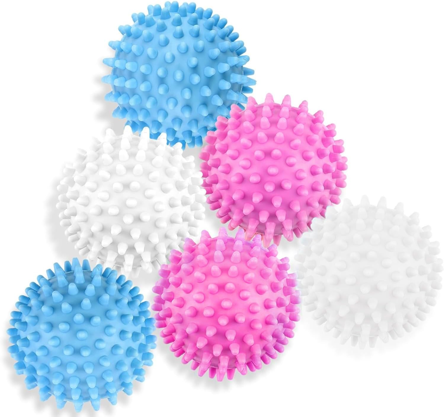 Washing Ball for Washing Machine, Pack of 6 Washing Balls for Washing Machine, Reusable Dryer Balls, Laundry, Drying Ball for Home Clothes, Cleaning