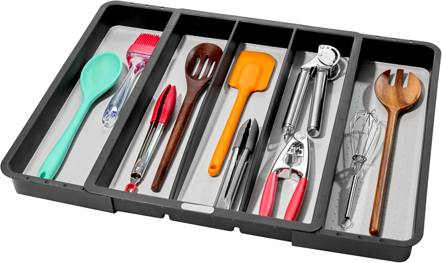 Madesmart Expandable Utensil Tray White