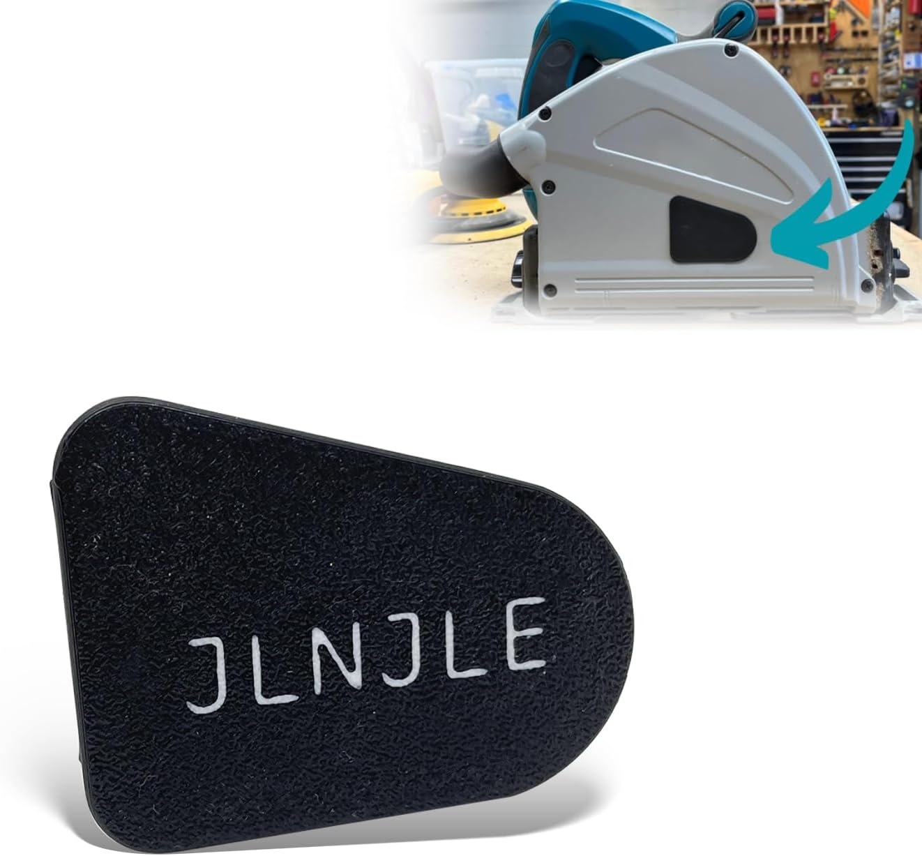 JLNJLE Lid Suction Compatible with Makita SP600J Wired Plunge Saw, Quick Assembly and Disassembly Dust Cover for Improved Dust Collection