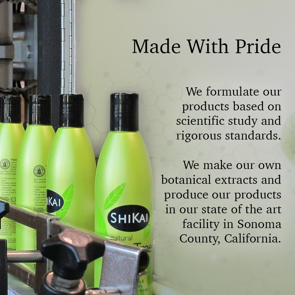 Shikai Henna Gold Highlighting Shampoo (12 Oz) | Hydrating Hair Brightener Enhances Natural Highlights | Add Shine & Volume to Dull Hair image number 1