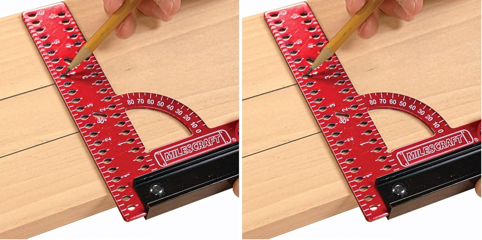 Milescraft Mc-Square150 Carpenter'S Square 150Mm with Angle Finder Metric image number 1