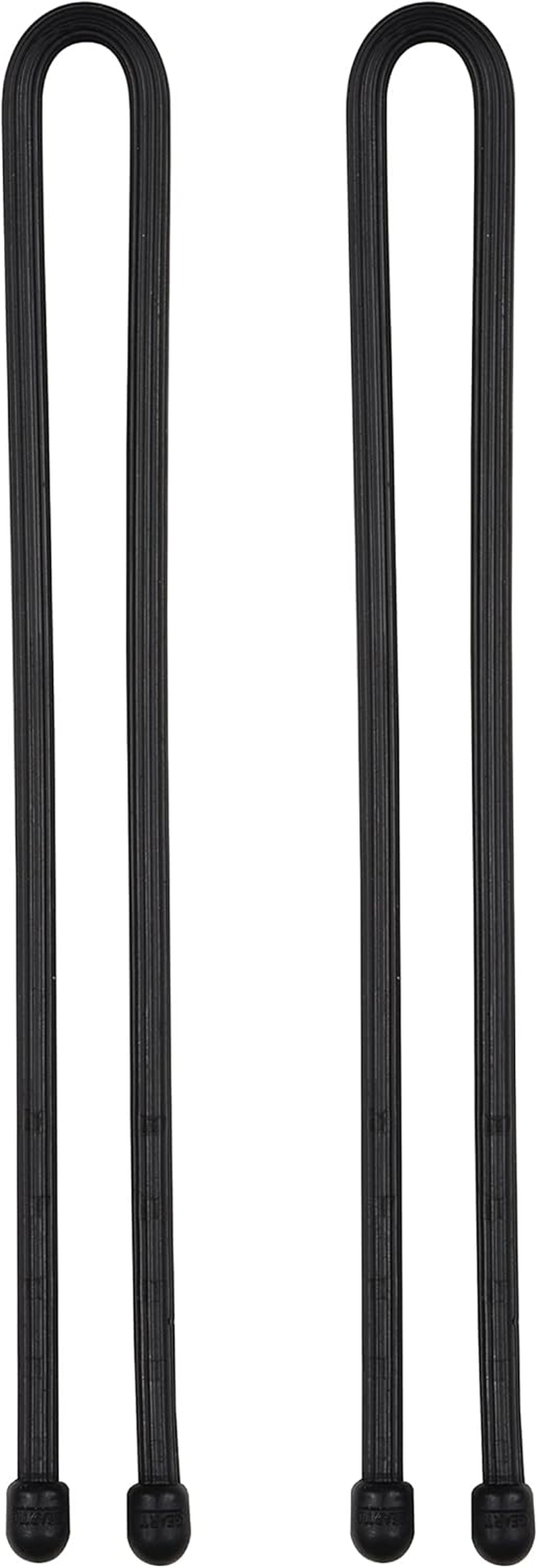 Nite Ize GT12-01-2R3 Original Gear, Reusable Rubber, 12 Inch, Black, 2-Pack, Made in the USA Twist Tie, 2 Count (Pack of 1) - Black image number 6
