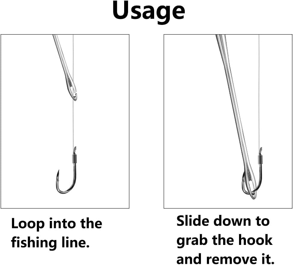 Stainless Steel Fishing Hook Remover Detacher with Aluminum Alloy Handle, Safe and Injury, Free Removal Disgorger, Fast Decoupling Tackle Tool for Fishing Supplies image number 2