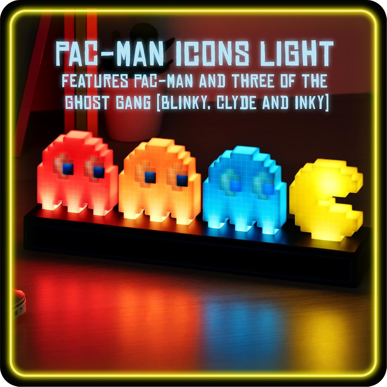 Paladone Pac Man and Ghosts Light image number 1