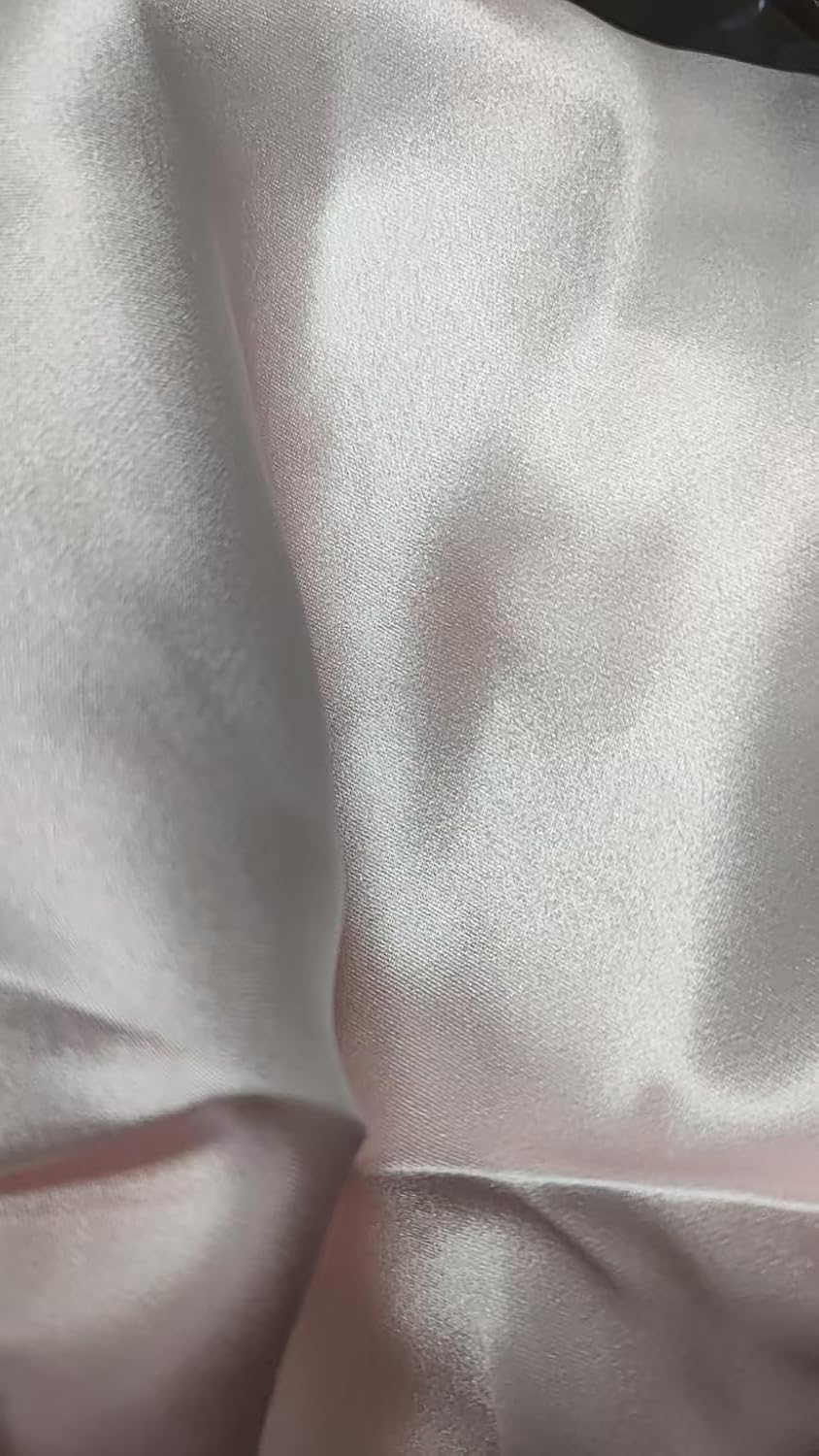 Gorsmoon Silk Bonnet for Sleeping - 100% Mulberry Silk Sleep Cap, Adjustable & Breathable Sleep Cap Silk, Silk Bonnet for Women, Non-Slip & Easy Care (Pink) image number 3