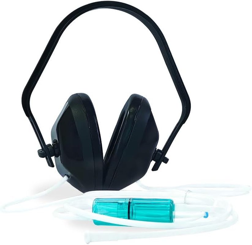 Unosuich Hydrogen Inhalation Ear Mask - for Tinnitus & Hearing Support, 29Db Noise Reduction, Breathable Ear Cups, Universal Fit for H2 Generator Machine image number 1