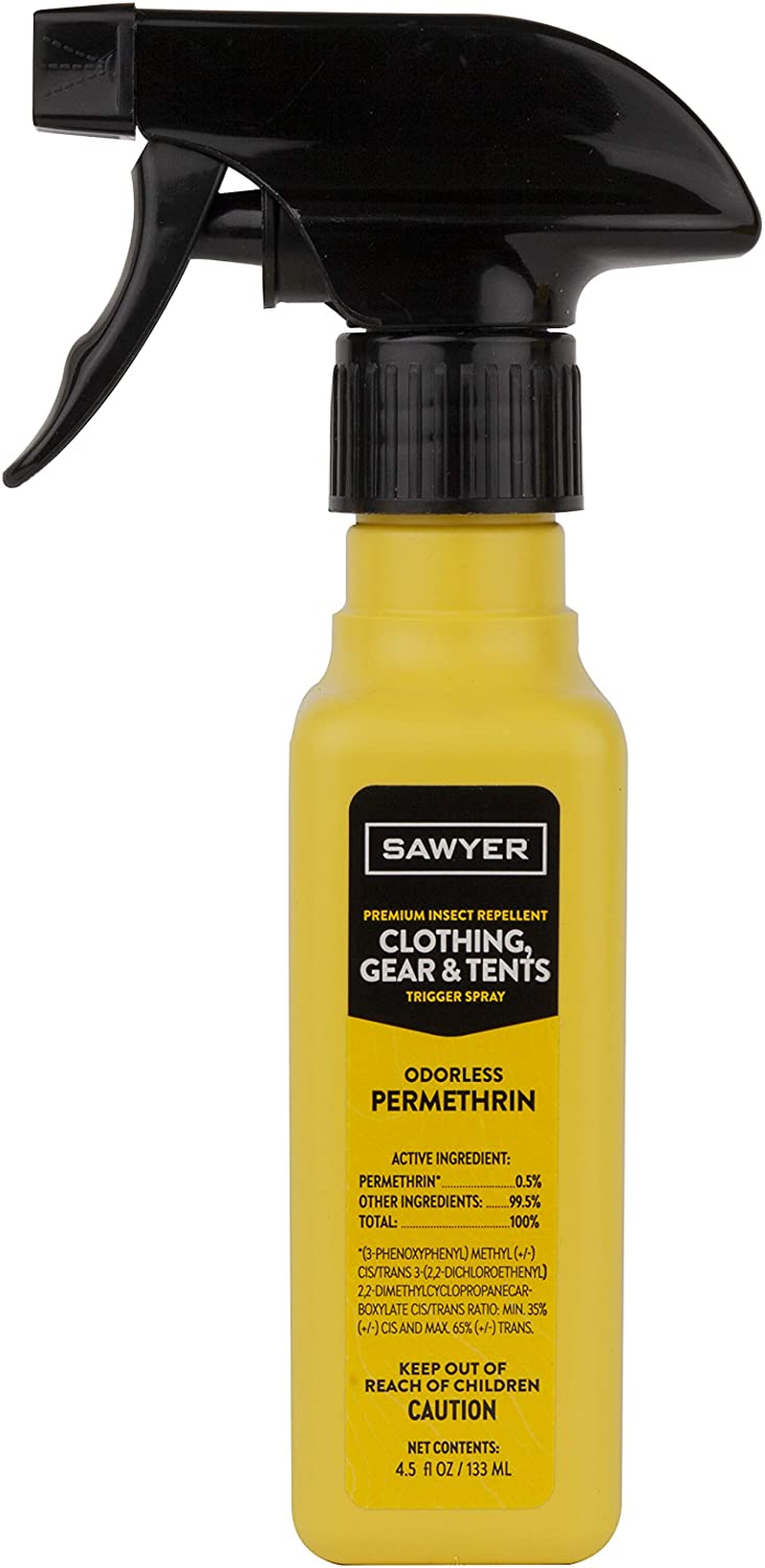Sawyer Products SP645 Premium Permethrin Insect Repellent for Clothing, Gear & Tents, Trigger Spray, 4.5-Ounce, 6 Bottles image number 1