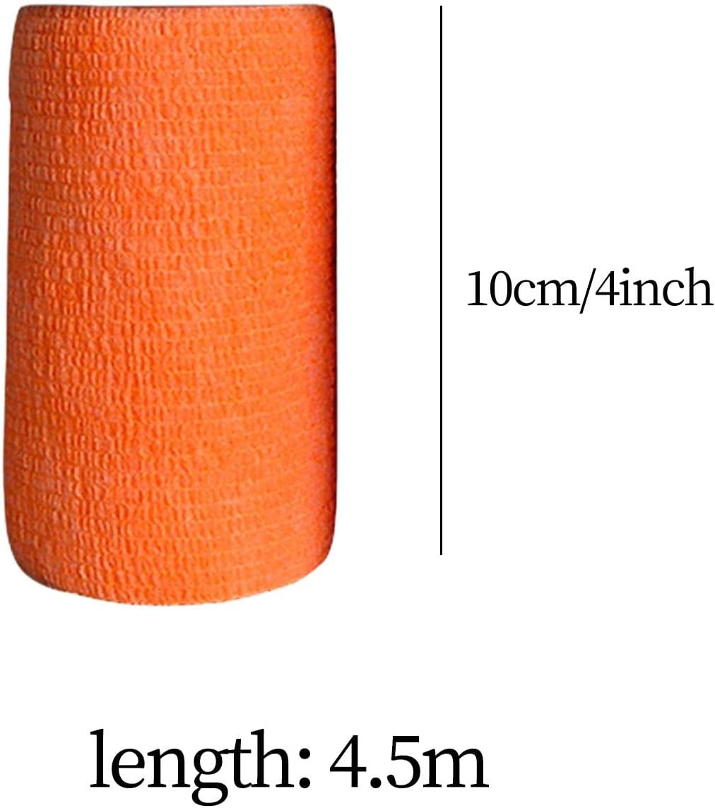 Veterinary Wrap, 4 Inch X, Self Wrap, Non-Woven Wrap for Horses, Dogs, Cats, Elbows, - Blue image number 7