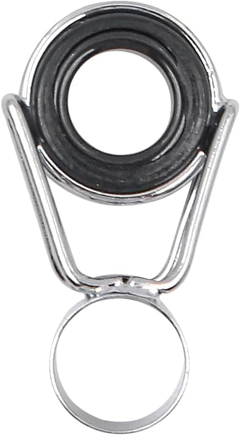 36PCS NUZAMAS Fishing Rod Guide Tip Repair Kit Set Fishing Rod Rings Guide Stainless Steel Fishing Replacement Parts Fishing Ring Accessories Tools image number 4