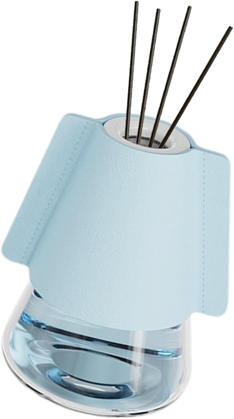 Home Scent Diffusers,Air Freshener Diffuser Room Scent Diffuser with Floral Fragrance | Multipurpose Home Fragrance Reed Diffuser Glass Fragrance Diffuser Set for Car Home Hotel image number 4