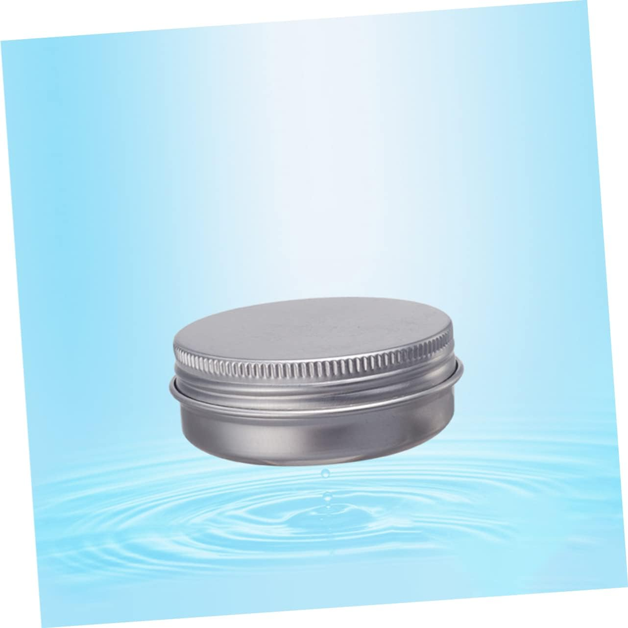 FOMIYES 2Pcs Box Portable Travel Cosmetic Container Jars Leakproof Lids for Creams Pomade Lip Balms Toiletry Kit image number 4