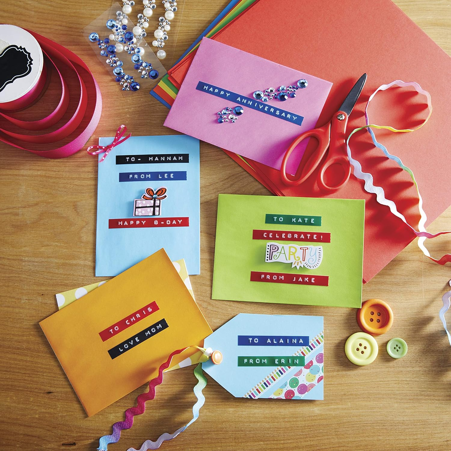 DYMO Embossing Label Maker with 3 DYMO Label Tapes, Organizer Xpress Pro Label Maker Starter Kit, Ergonomic Design, for Home, DIY & Crafting image number 3