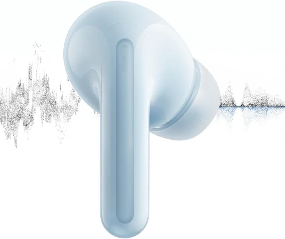 Xiaomi Redmi Buds 6 Lite Hybrid ANC Wireless Earbuds, Active Noise Cancellation up to 40 Db, 38 Hours Music Playback, Custom EQ Mode, Google Fast Pair Compatible, Fast Charging, Blue image number 5