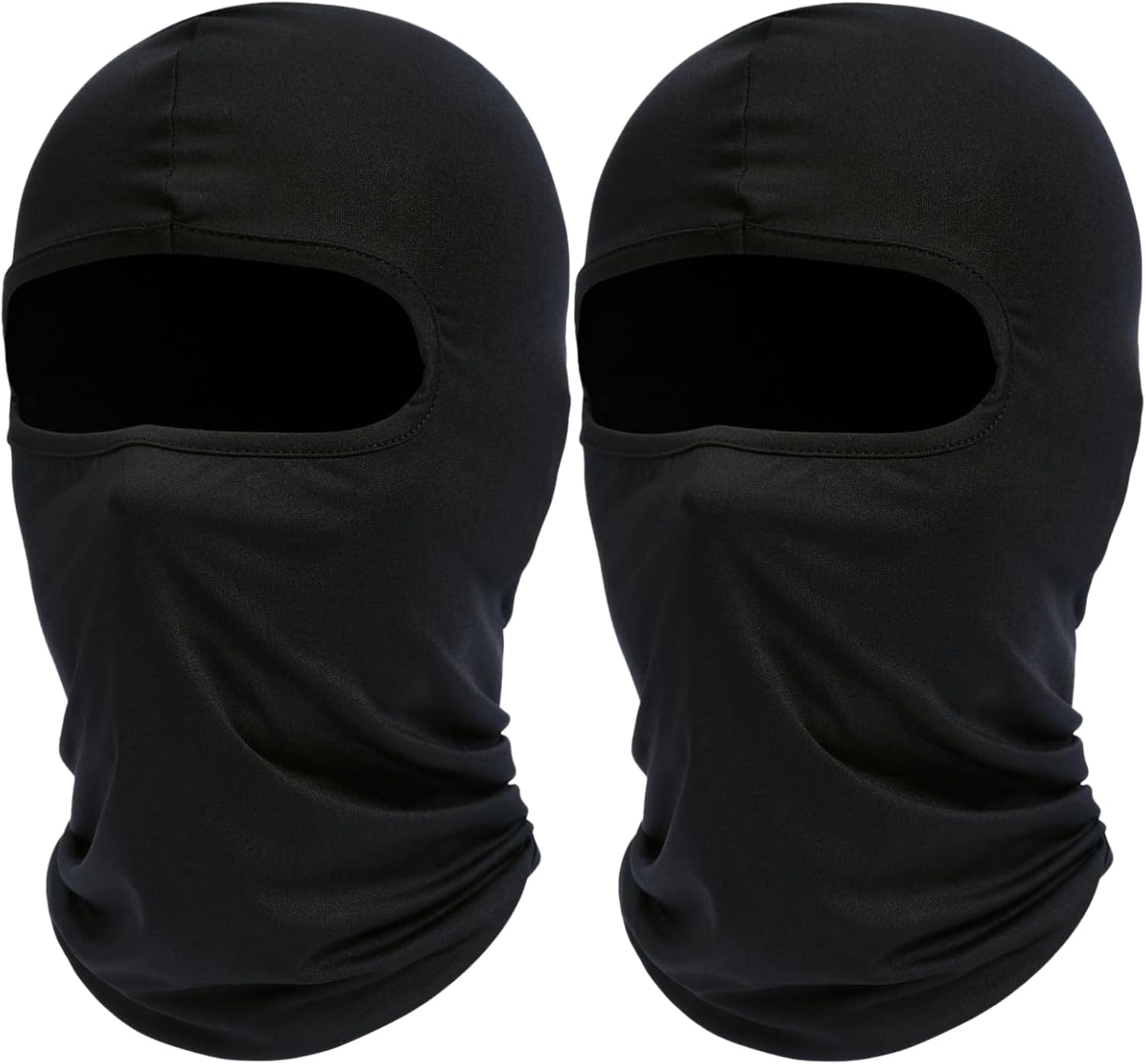 2 Pcs Balaclava Shiesty Ski Mask, Breathable Windproof Dustproof UV Protection Cooling Neck Gaiter Face Cover Headwear for Men Women Motorcycle Cycling Ski Running Hiking Outdoor Sports image number 5