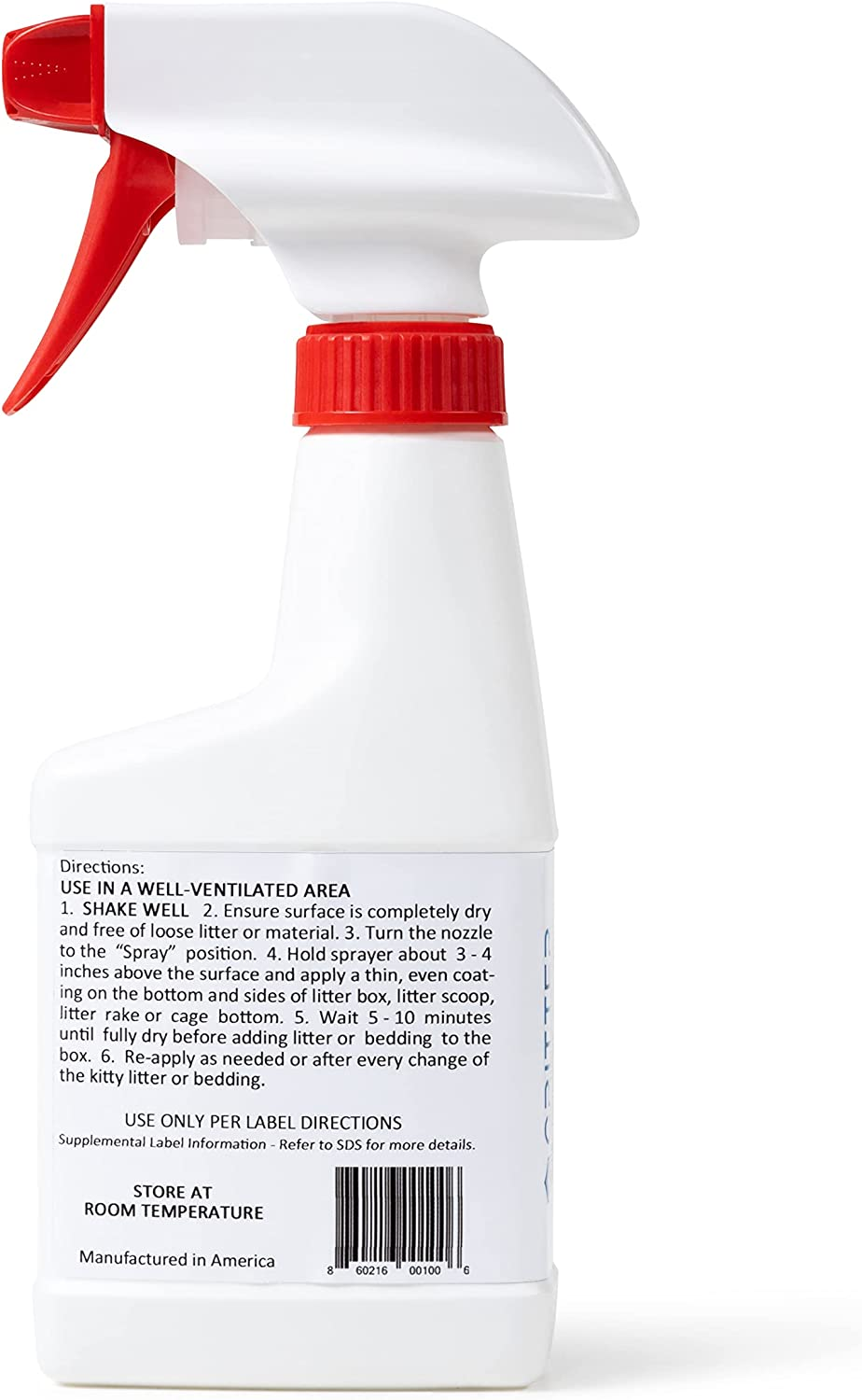 Litter Care - a Non-Stick Spray Coating for the Litter Box or Pet Enclosure image number 2