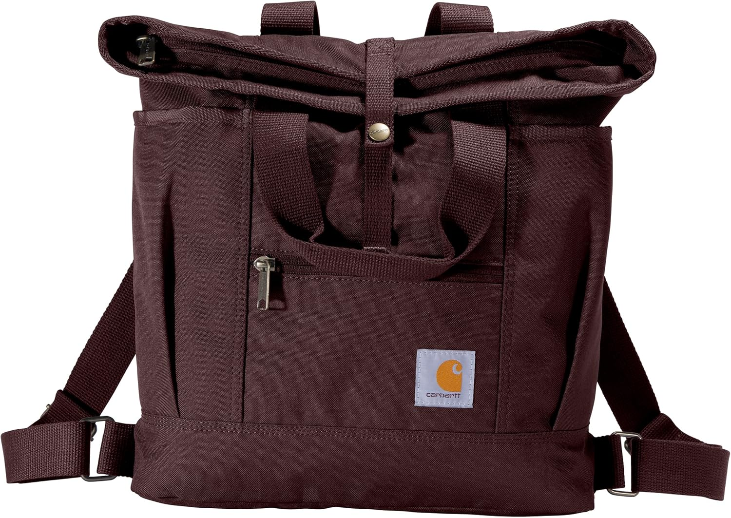 Carhartt Convertible, Durable Tote Bag with Adjustable Backpack Straps and Laptop Sleeve