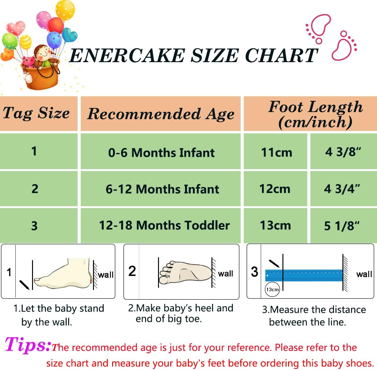 ENERCAKE Baby Boys Girls Shoes Soft Sole PU Leather Moccasins Lace-Up Sneaker Infant Toddler First Walkers Crib Shoes image number 3