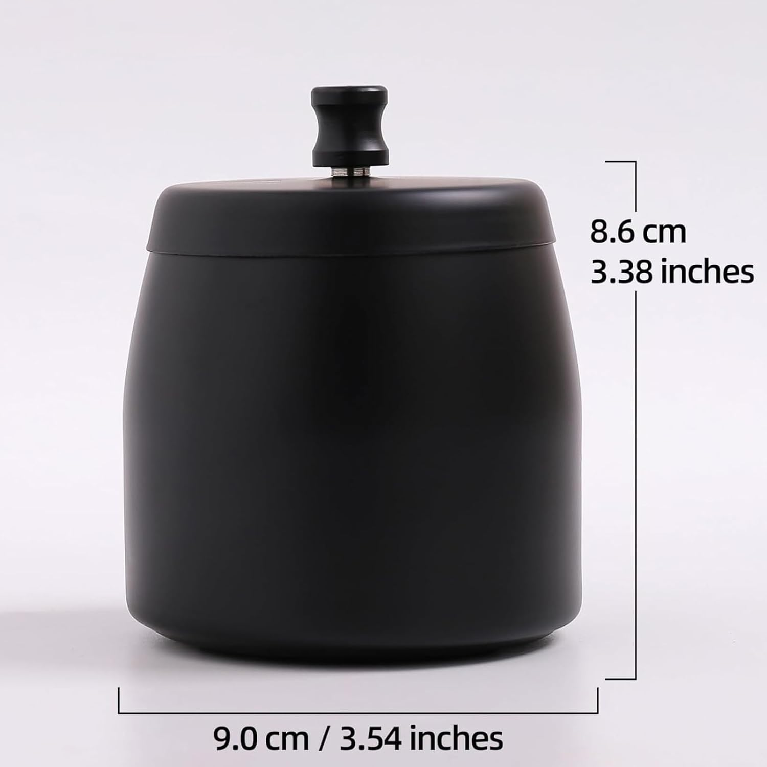 Stainless Steel Ashtray with Lid - Smokeless, Odorless Windproof Cigarette Tray for Indoor/Outdoor, Home, Office, Patio (9Cm X 9Cm X 9.7Cm, 330G) image number 6