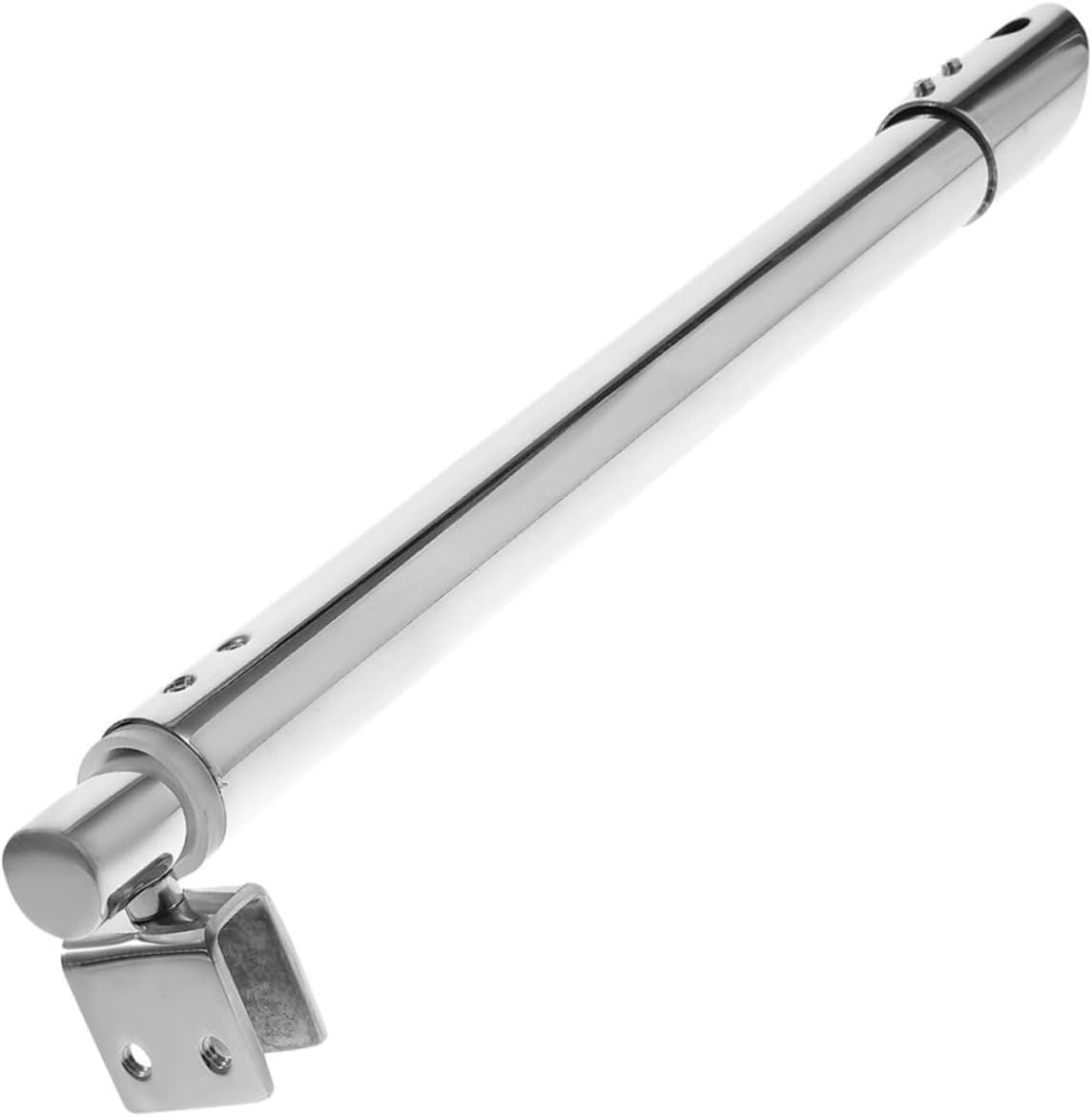 FOYTOKI Frameless Shower Door Support Bar 358Mm 304 Stainless Steel Adjustable Glass Panel Hardware Dual-Headed Bracket for Shower Room Easy Installation 19X300X500Mm image number 1