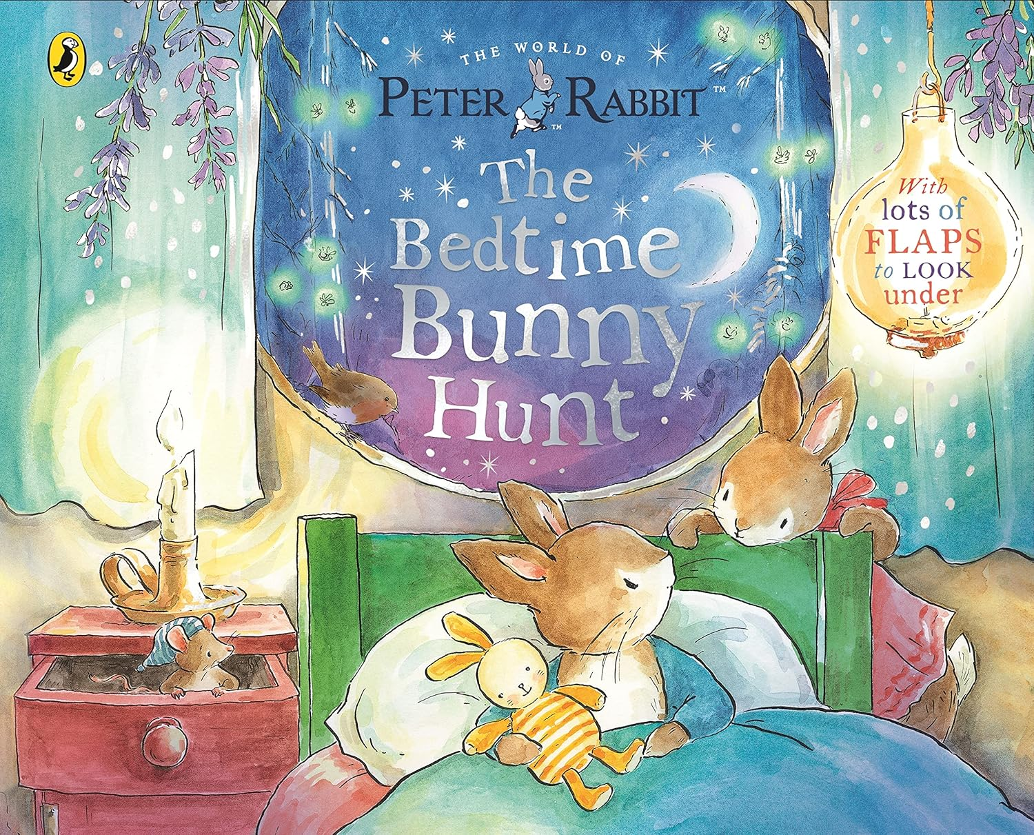 Peter Rabbit: the Bedtime Bunny Hunt: a Lift-The-Flap Storybook image number 2