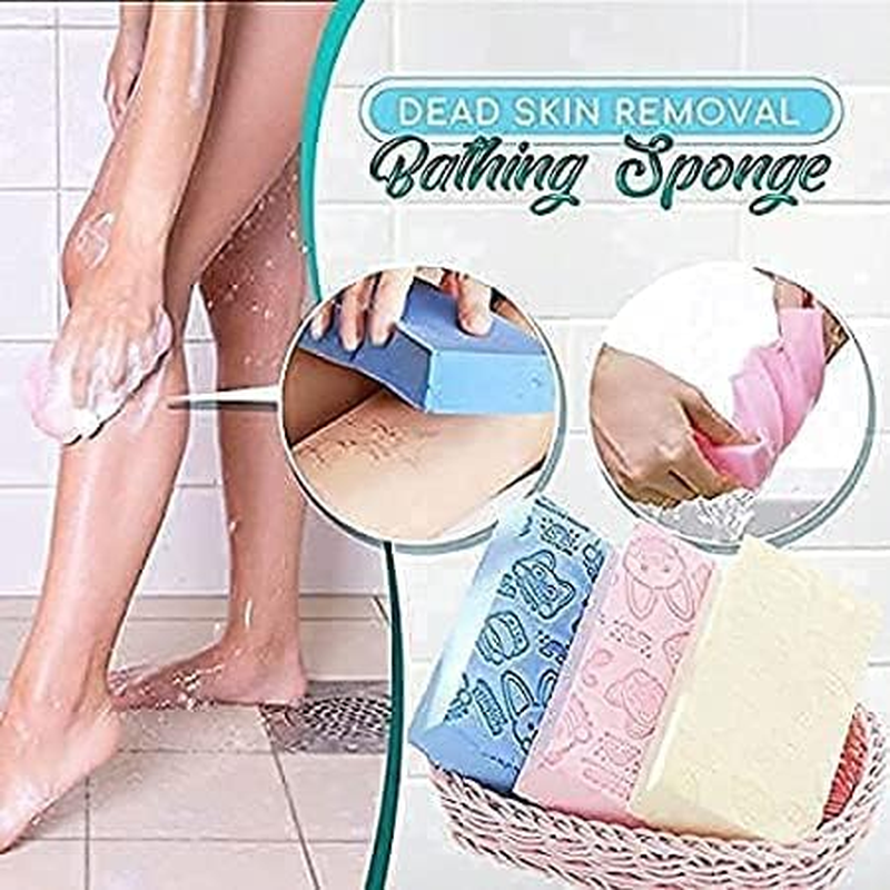 BUY Villa Body Cleaning Bubble Bath Dead Skin Remover Sponge for Body|Face Scrubber for Women and Men , Rubber for Cleaning Dust image number 6