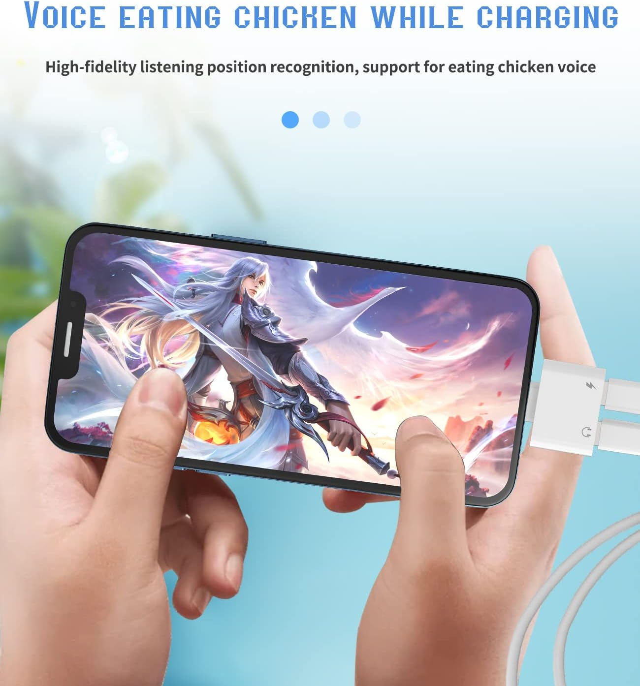 Iphone Headphone Splitter(2Pack) Apple MFI Certified 2In1 Dual Lightning Dongle Adaptador Para Charger AUX Cable Audio Charge Jack Adapter Converter for 11 12 13 14 Pro Max Mini Se X Xr 7 8 plus Ipad image number 4