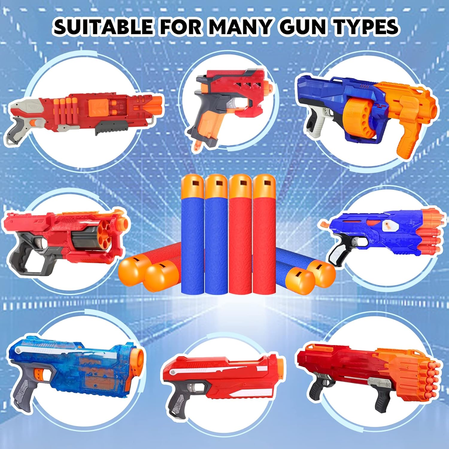 TORMEN Dart Refill,Compatible for Mega Guns Series image number 2