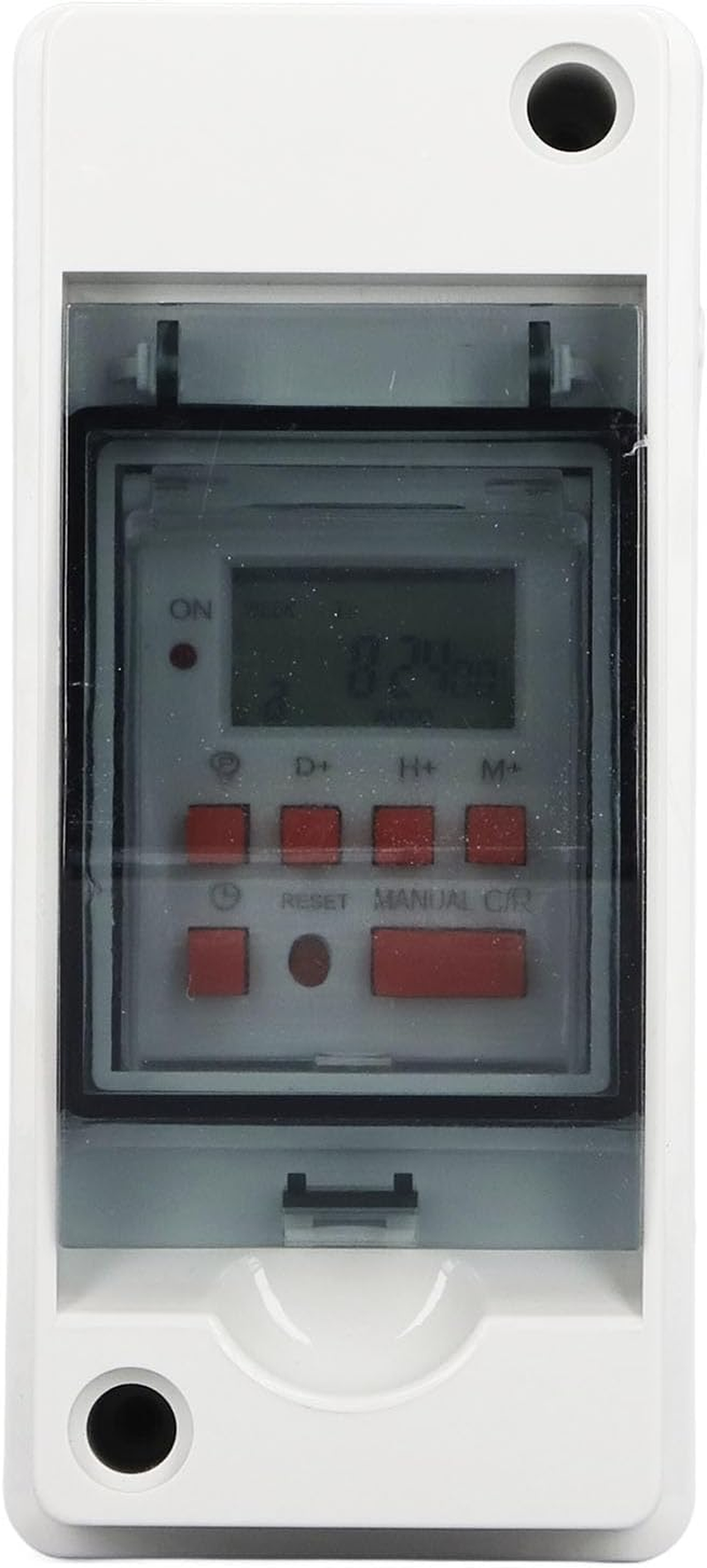 7 Day Programmable Timer Switch, Automatic on Off, up to 28 on off Schedules, LCD Display Digital Timer Switch, for Outdoor Indoor Appliances, with Waterproof Box image number 4