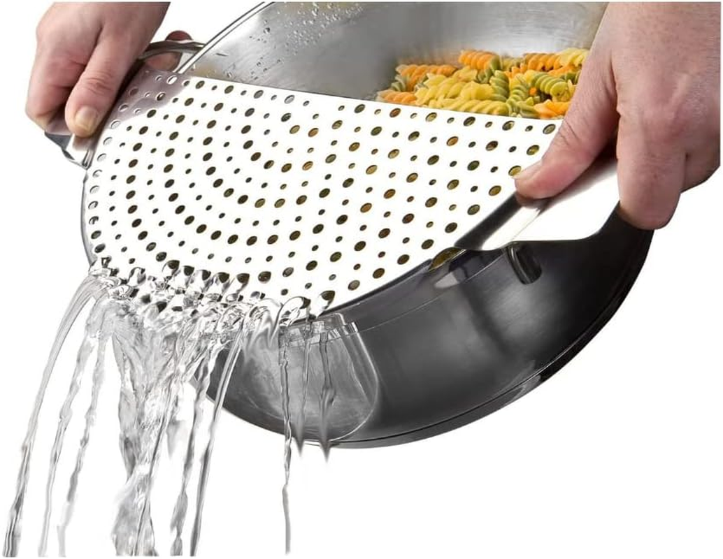 Ibili Casserole Strainer, Stainless Steel, Silver, 26 X 26 X 2 Cm image number 1