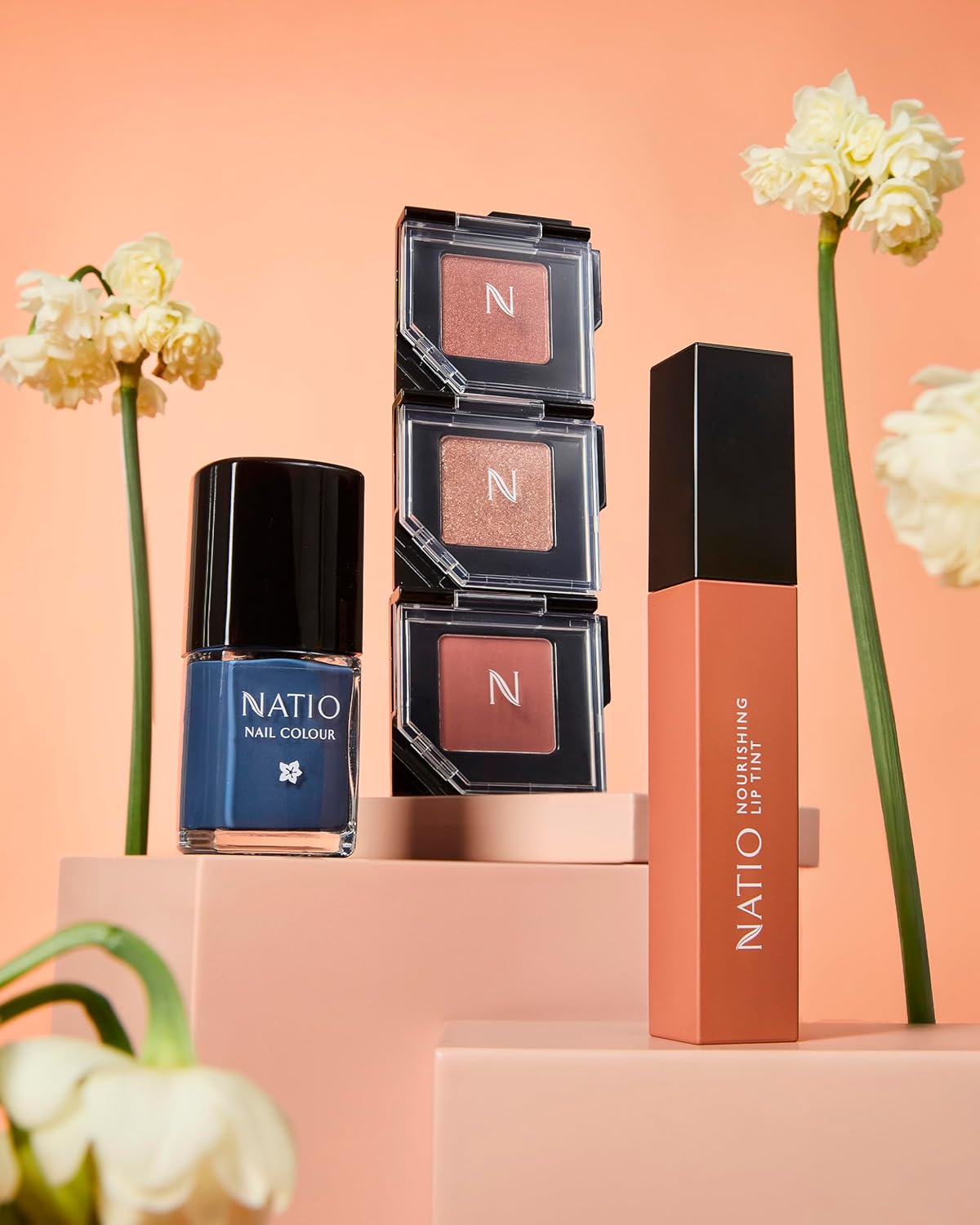 Natio Australia Single Eyeshadow Copper - Burnt Orange Shimmer Clickable Eyeshadow - Vegan Friendly image number 4