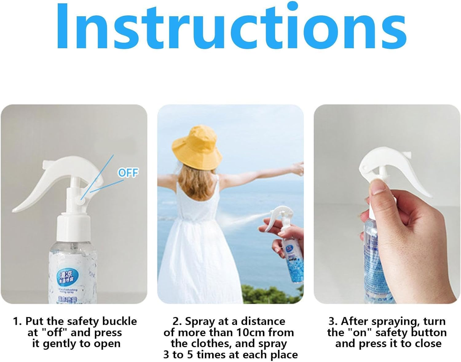 Cooling Mist Spray - Instant Cooling 100Ml Soothing and Protective Spray for Face and Body | Cooling Accessories, Suitable for Babies, Children and Adults, Ideal for Outdoor Workers Jmedic image number 5