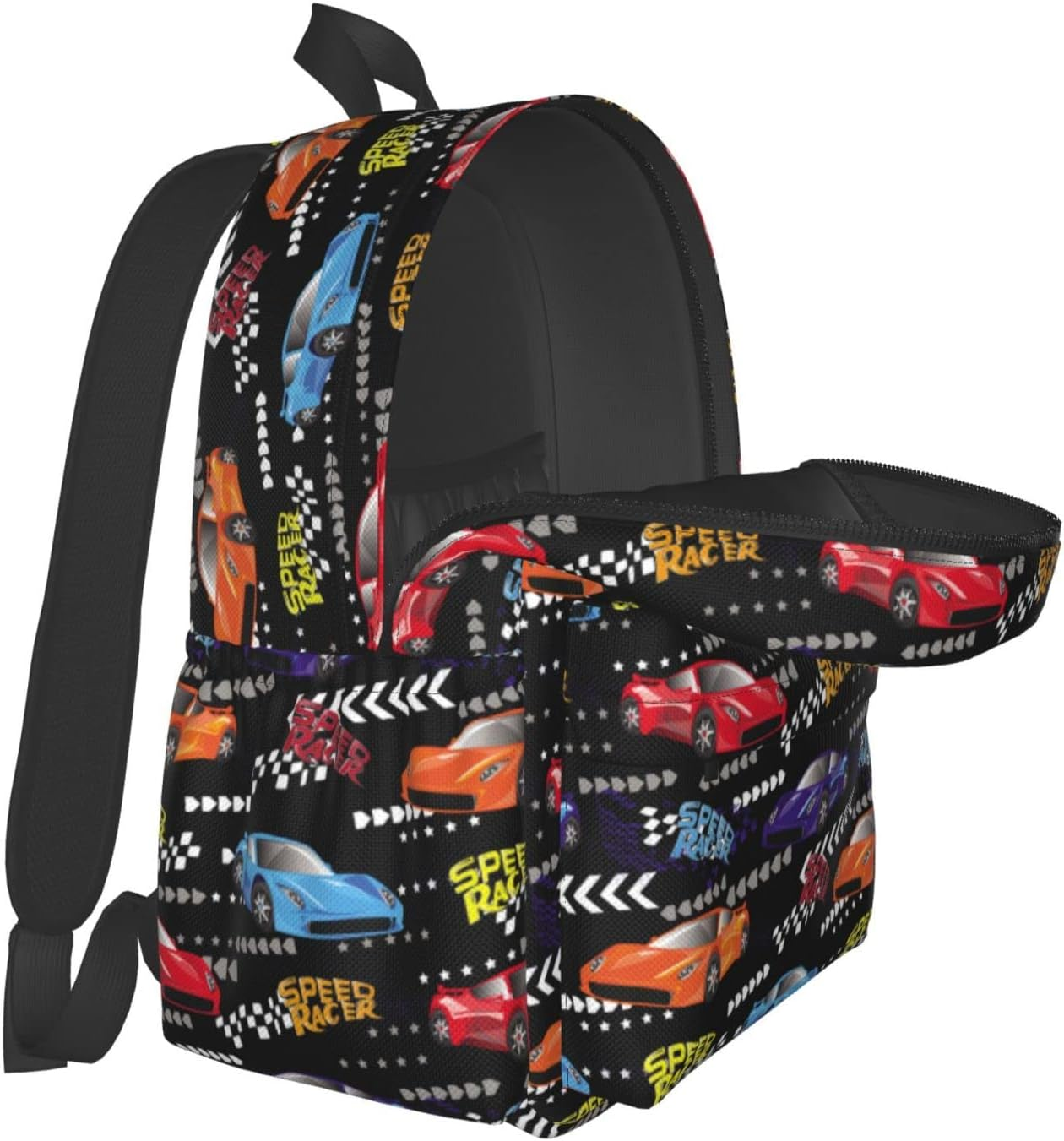 Zisqerts Mushroom Backpack 16 Inches Lightweight Travel Laptop Backpack - Corgi image number 4