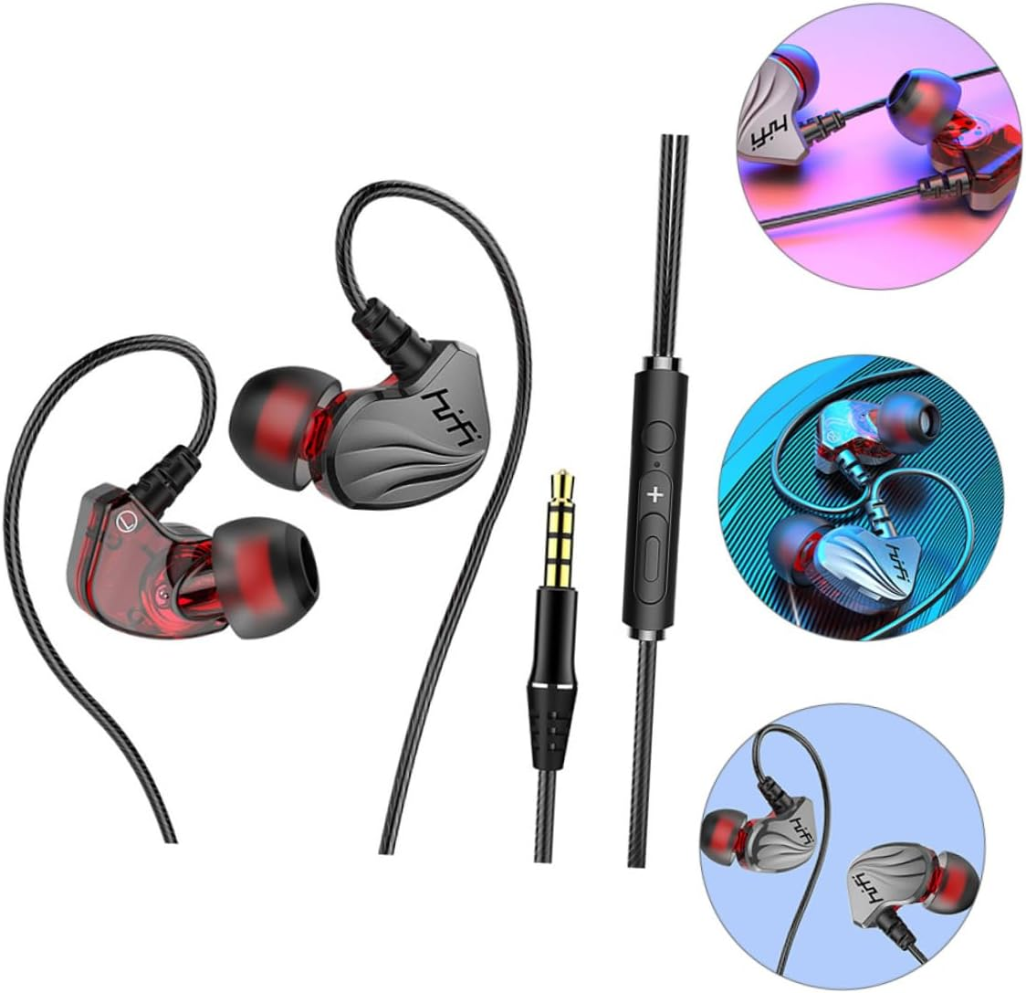 DOITOOL Wired Earphones Plug Mobile Phone Headphones Comfortable for Long Wear image number 5