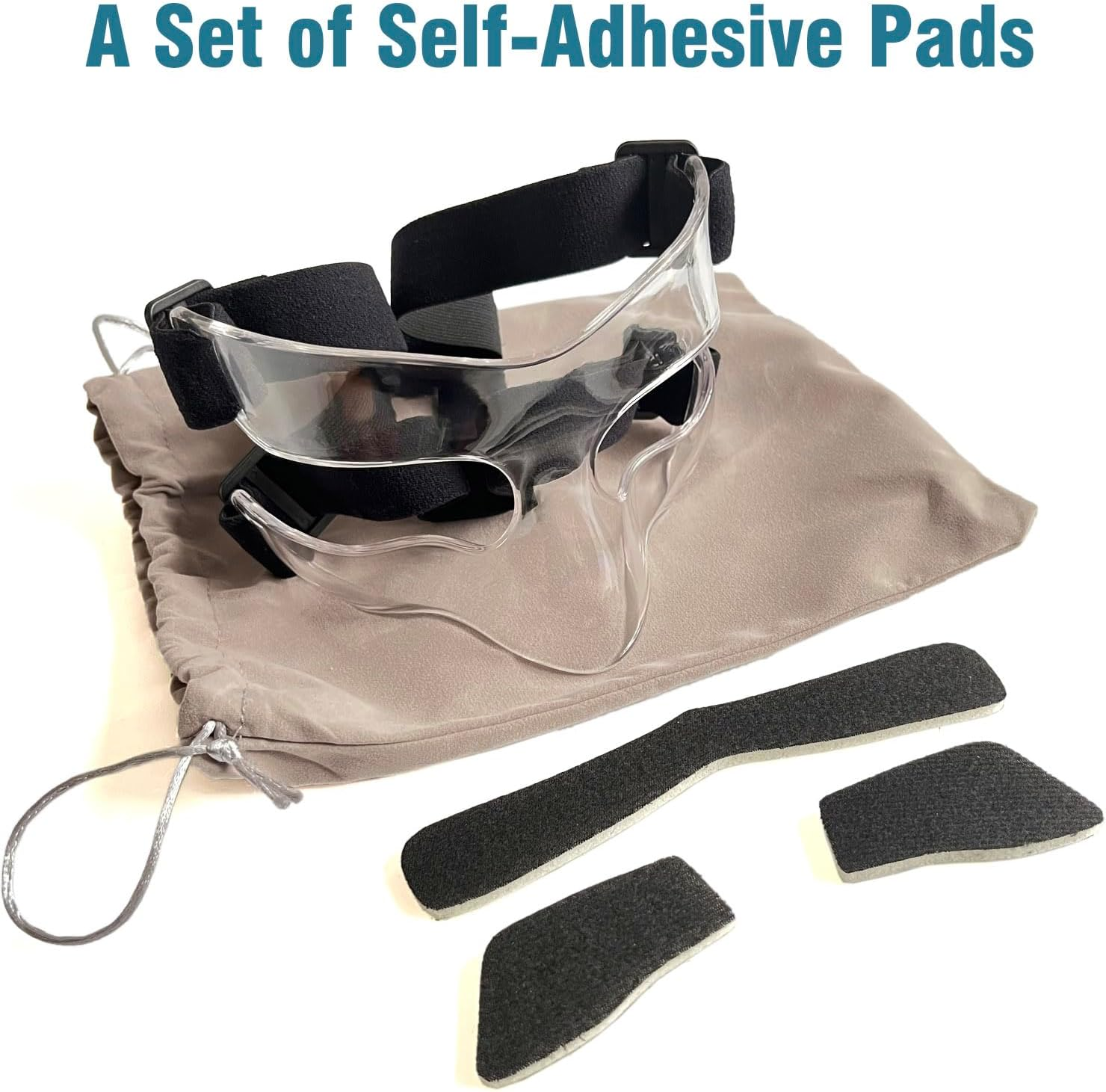 Face Guard for Sports,Nose Guard Protect Nose Cheekbone and Forehead,Adjustable Face Shield Mask with Padding for Basketball/Soccer/Softball/Box/Rhinoplasty image number 1