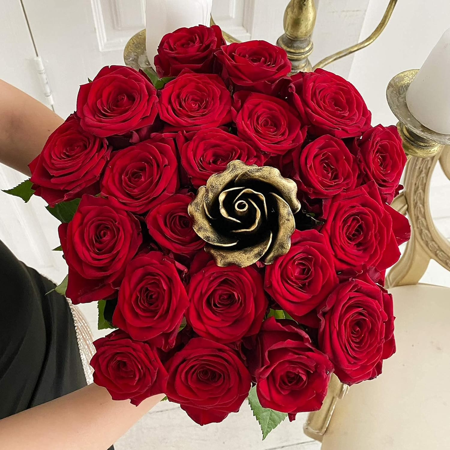 Metal Rose (Bronze, Rose) image number 2