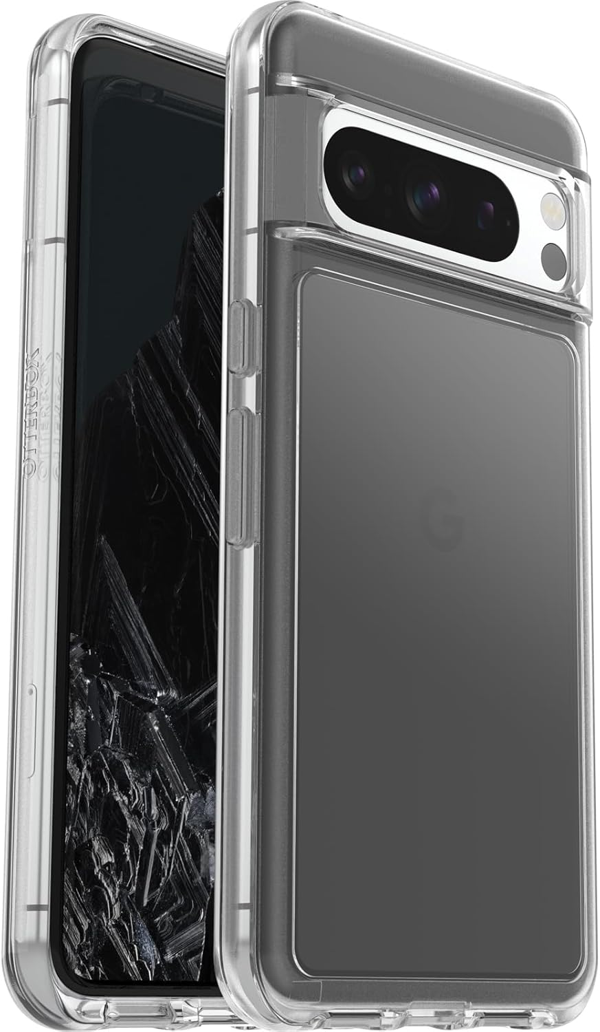 Otterbox Google Pixel 8 Pro Symmetry Series Clear Case - Clear, Ultra-Sleek, Wireless Charging Compatible, Raised Edges Protect Camera & Screen (Single Unit Ships in Polybag)
