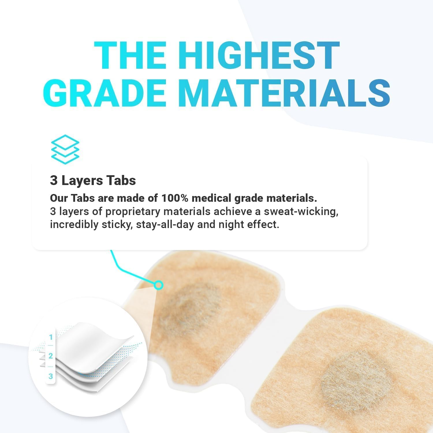 Nasal Strips anti Snoring Nasal Strips Breathe Better Good Sleeping Nasal Pads Comfortable Anti-Snoring Equipment for Hotel, Home, Business Trip, Car, and Travel image number 5