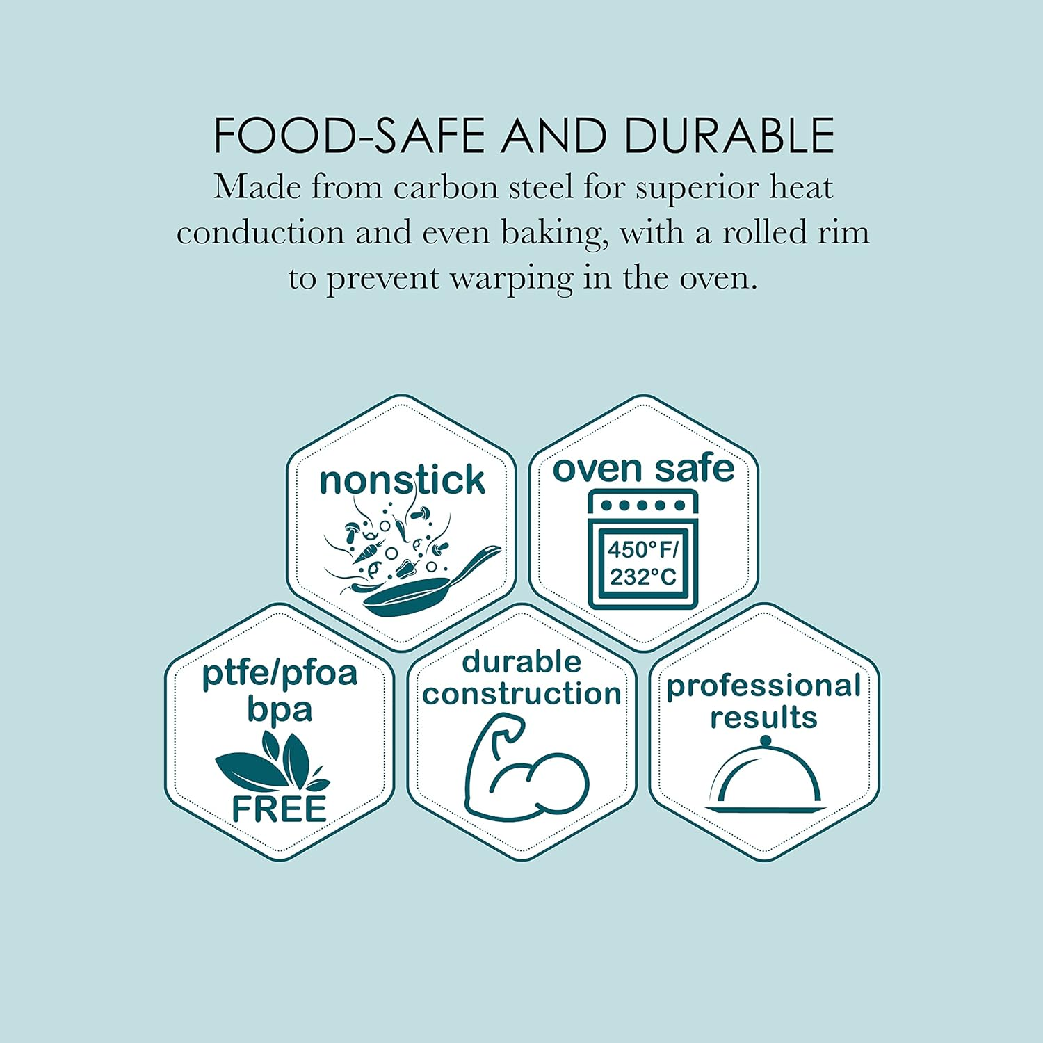 Chicago Metallic 26740 Professional Slice Solutions Brownie Pan, 9-Inch-By-13-Inch, Brown; image number 3