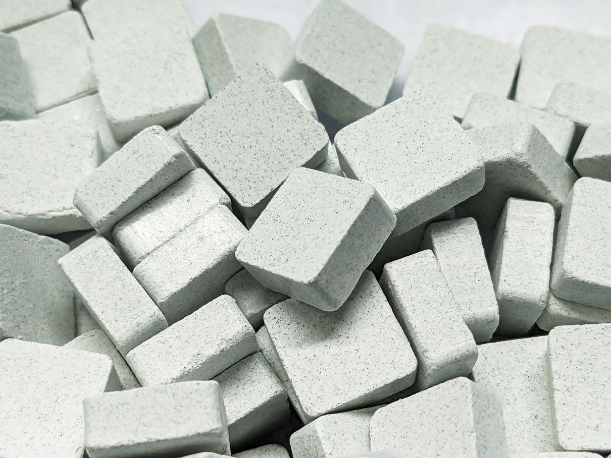 Mineral Blocks Food for Fish Shrimp Snails Plecos Crabs Nerites Ramshorns (15 X Spirulina)