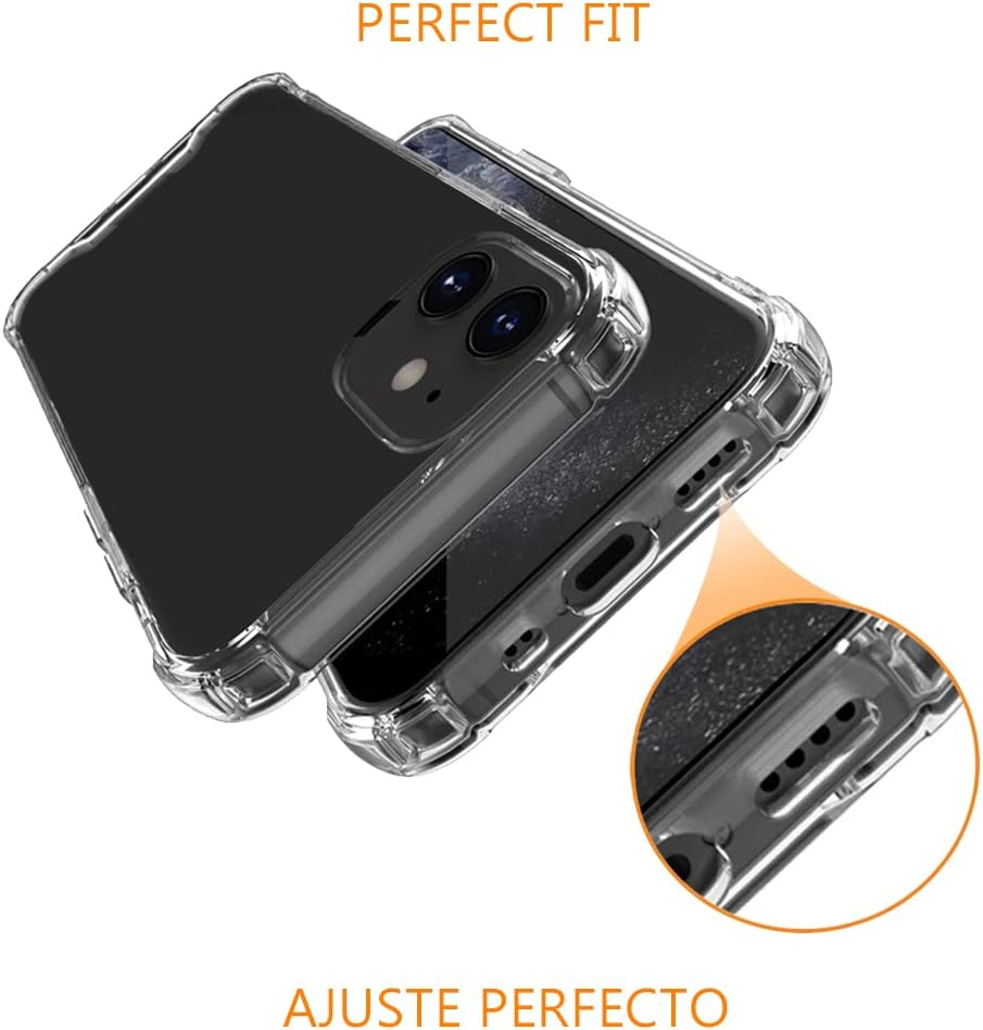 REY 3 X Anti-Shock Screen Protectors and Case for VIVO Y200 5G, Tempered Glass and Silicone TPU with High Resistance image number 1