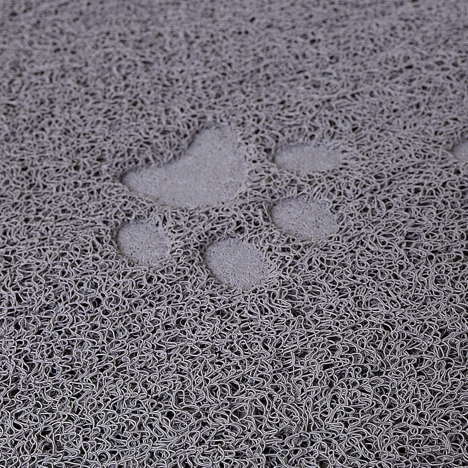 Dibea CM00340 Cat Litter Tray Mat PVC 33 X 45 Cm Cat Litter Mat Catches Litter Easy to Clean Cat Litter Mat Cat Litter Tray