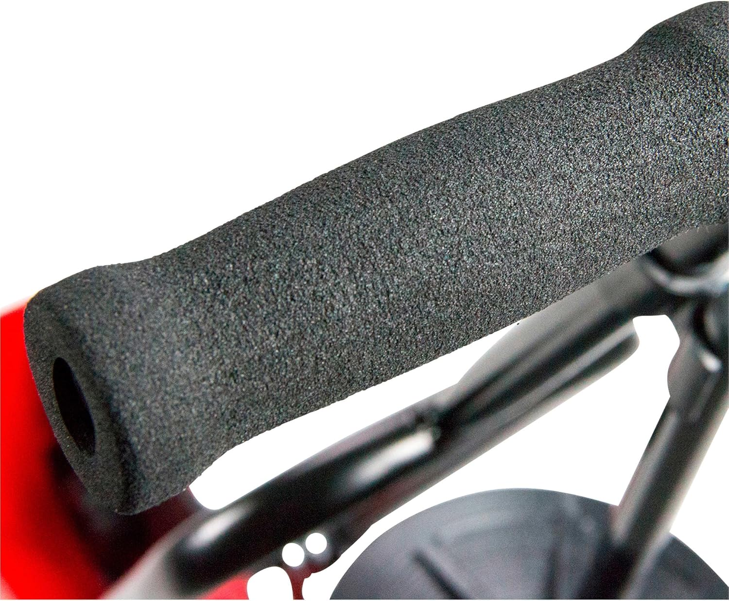 Chapin 8701B Garden Push Seeder Planter with 6 Seed Plates for up to 20 Varieties of Seeds, Zinc Plow Blade, Row Marker, Powder Coated Steel Frame, Red/Black image number 3