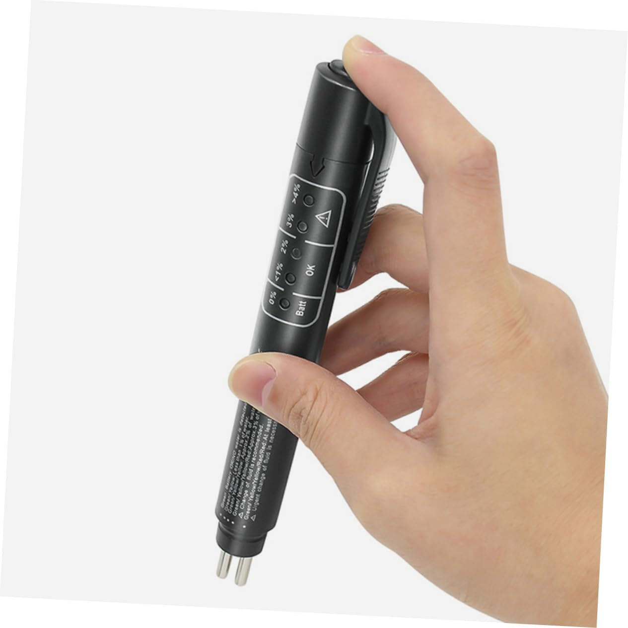 BELLIFFY Brake Fluid Tester Pen Compact Brake Liquid Test Tool Non-Battery for Automotive Applications Accurate