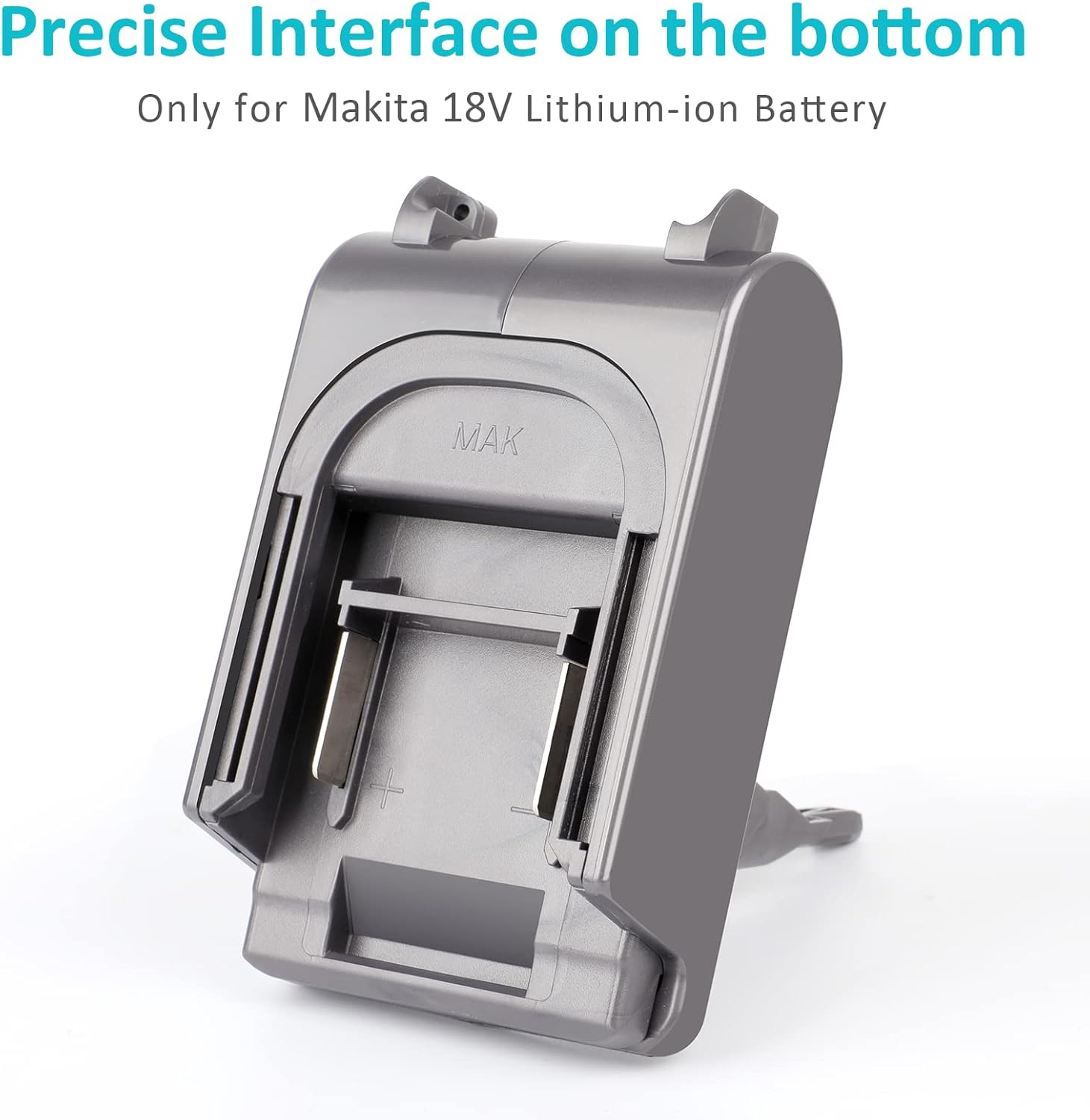 Battery Adapter for Makita for Dyson V7 V8 SV10 Series Vacuum Convert for Makita 18V Battery BL1830, BL1830B, BL1840, BL1840B, BL1850, BL1860B (Adapter Only) image number 2
