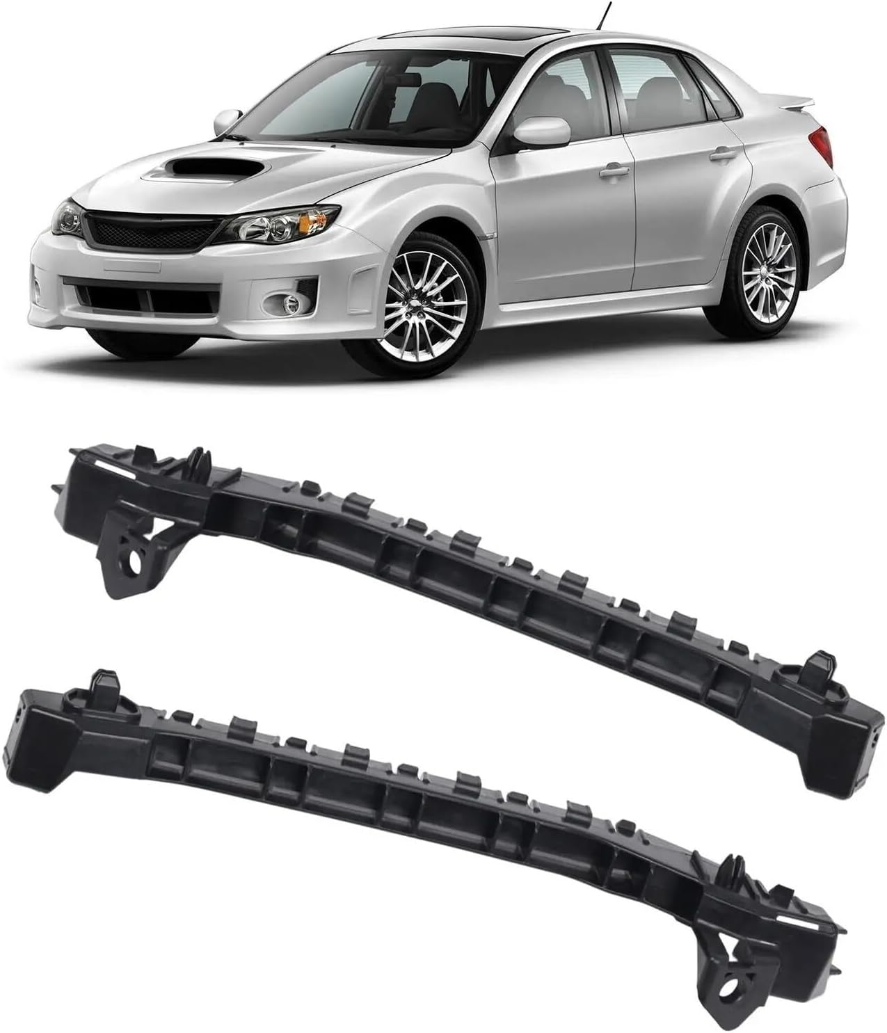 ZERIK Front Bumper Bracket Car Accessories High Performance Easy Installation Direct Replaces, for Subaru, for Impreza WRX 2008-2014 Bumper Support Brackets (Size : Left 57707FG132) image number 3